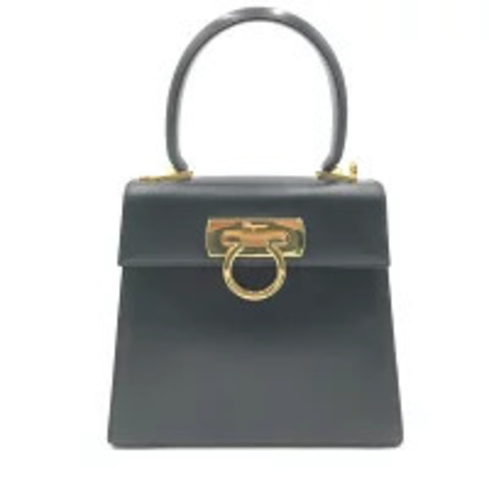 Salvatore Ferragamo Kelly Bag Leather Handbag